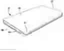 Fig. 01 - Protective case for mobile device having cover with opaque and transparent regions