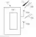 Fig. 01 - Communications terminal, and a method for selecting a transmit antenna for a transmission to a radio communications network