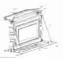 Fig. 01 - Television protection and carrying device