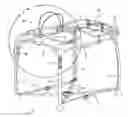 Fig. 01 - Child support unit for a play yard