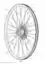 Fig. 03 - CASSETTE AND BICYCLE WHEEL ASSEMBLY