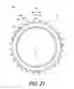 Fig. 22 - Bicycle rear sprocket assembly