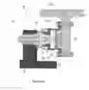 Fig. 09 - Connector between two aircraft components, such as a wing and wing tip device