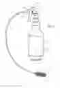 Fig. 02 - Apparatus for quickly and efficiently cleaning and disinfecting sink drains and sink overflow holes