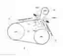 Fig. 01 - Automatic belt tensioner for engine