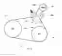 Fig. 08 - Automatic belt tensioner for engine