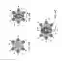Fig. 35 - Honeycomb cell structure three-dimensional non-volatile memory device