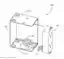 Fig. 01 - Modular electrical wire housing unit