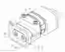 Fig. 01 - Connector for preventing force transmission