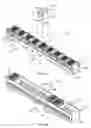 Fig. 08 - Cable connector mounts for connector bricks of a cable communication system