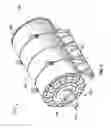 Fig. 02 - Superconducting electrical machine with double re-entrant ends for minimizing heat leak