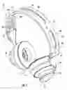 Fig. 02 - Headphone With Interchangeable Headband Inserts