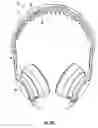 Fig. 18 - Headphone With Interchangeable Headband Inserts