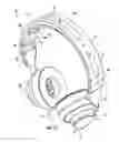 Fig. 33 - Headphone With Interchangeable Headband Inserts