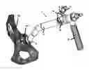 Fig. 01 - SET OF INSTRUMENTS FOR THE IMPLANTATION OF AN ACETABULAR PROSTHESIS