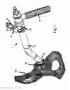 Fig. 02 - SET OF INSTRUMENTS FOR THE IMPLANTATION OF AN ACETABULAR PROSTHESIS