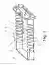 Fig. 02 - Flexible filter element with a plastic frame formed thereon by injection molding