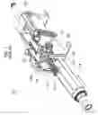 Fig. 02 - Steering column device for absorbing impact energy