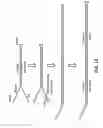 Fig. 14 - Hairpin loop method for double strand polynucleotide sequencing using transmembrane pores