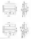 Fig. 19 - Methods for patterning a target layer through fosse trenches using reverse sacrificial spacer lithography