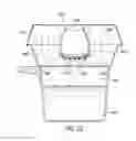 Fig. 22 - Method of custom fitting an article of footwear and apparatus including a container