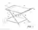 Fig. 02 - Collapsible Serving Cart with Wheels