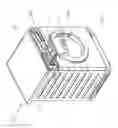 Fig. 02 - Washing machine with drawer assembly