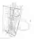 Fig. 06 - Working fluid cassette with hinged plenum or enclosure for interfacing heat exchanger with intravascular temperature management catheter