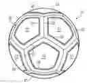 Fig. 01 - Sport ball with indented casing