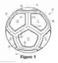 Fig. 02 - Sport ball with indented casing