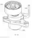 Fig. 11 - Tensioner for engine with large and stable damping and minimum deflection of shaft