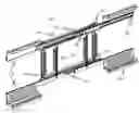 Fig. 01 - Arrangement for fastening elements to a wall