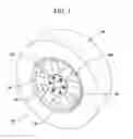 Fig. 02 - Wheel with spokes including integral step providing improved access to a cargo bed of a motor vehicle