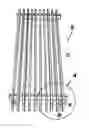Fig. 01 - Integrated cross bar with mounting tab for grille