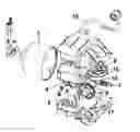 Fig. 01 - Device for dispensing a substance comprising a chamber defining a substance inlet, a substance outlet, an air inlet, and an air outlet, a piston located inside the chamber and whose movement causes the exit of both the substance and air to outside of the device