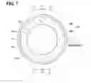 Fig. 08 - Fluid pump with radial bearing between inner rotor and rotary shaft and lubrication groove in outer peripheral surface of radial bearing