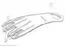 Fig. 01 - Device adapted to facilitate insertion of a hand into a glove