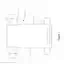 Fig. 02 - Methods for Making Absorbent Articles with a Design Having a Discontinuous Region between Two Components Arranged to Provide a Contiguous Appearance