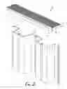 Fig. 03 - Convertible capping system for sheet piling wall