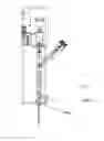 Fig. 02 - Gas-line probe adapter for connecting vacuum jacketing