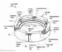 Fig. 01 - Camera module structure having electronic device connections formed therein
