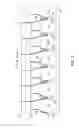 Fig. 04 - Single conversion power distribution for computing device arrangements