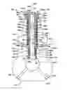 Fig. 01 - Drill bits with variable flow bore and methods relating thereto
