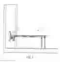 Fig. 03 - Wall Mounted Deployable Furniture Piece