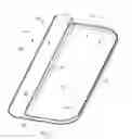 Fig. 02 - Accessory tray for shopping cart