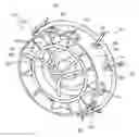 Fig. 01 - Turbomachine comprising a ventilation system