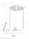 Fig. 02 - Portable, collapsible clothes dryer