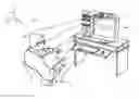 Fig. 01 - Three dimensional user interface session control using depth sensors