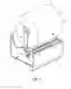 Fig. 02 - Dispenser for rolled sheet materials with cutting system
