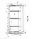 Fig. 24 - Dispenser for rolled sheet materials with cutting system
